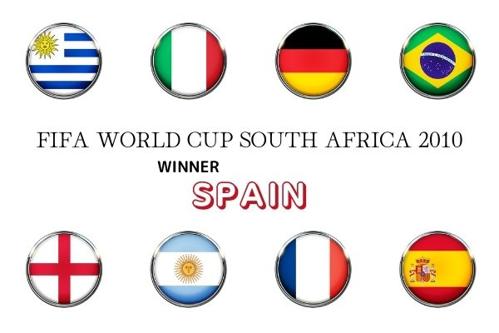 2010年ワールドカップスペイン：栄光への道